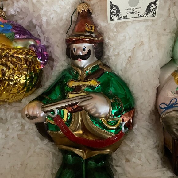 Polonaise Kurt S. Adler Little Red Riding Hood Christmas Ornament set Wo… - Picture 7 of 10